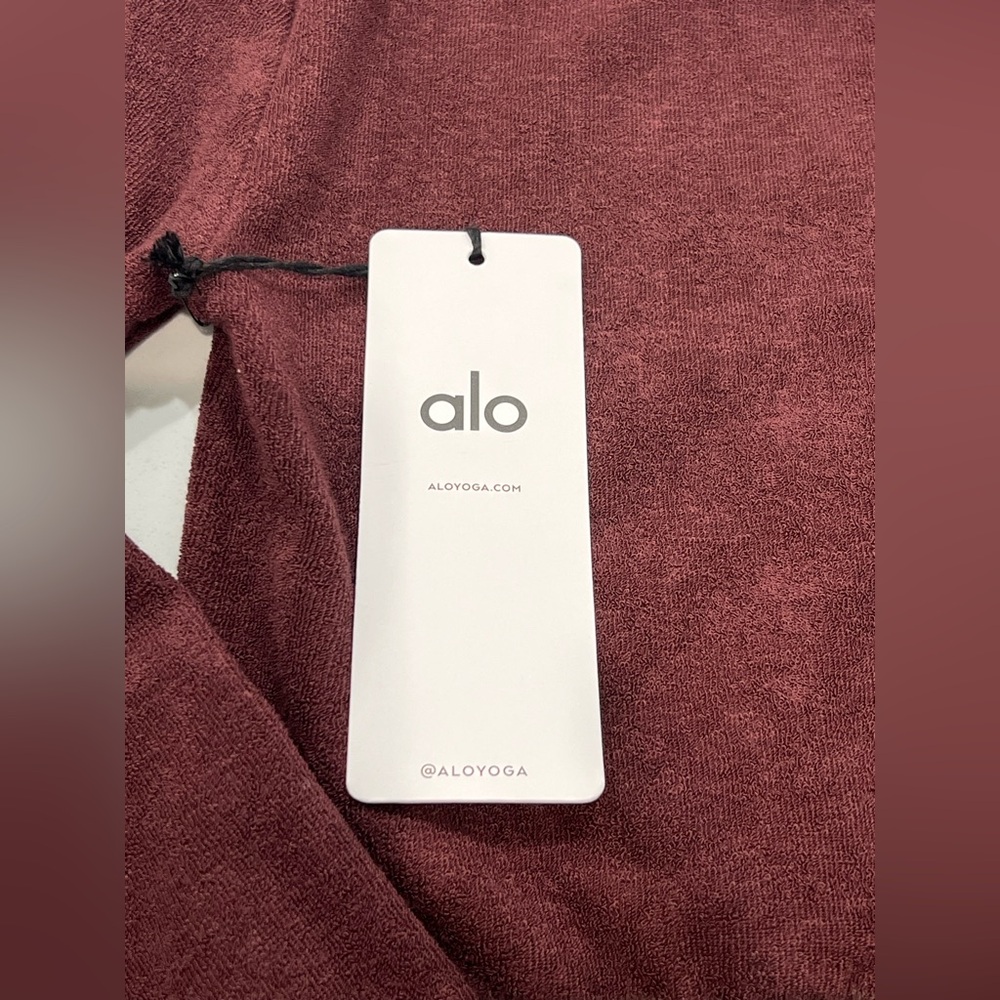 NWT ALO SEAMLESS LUXE TERRY COVER UP - Picture 4 of 5